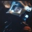 Blackview PV1000 Max projectie The Expanse in een donkere ruimte