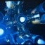 Blackview PV1000 Max projectie The Expanse in een donkere ruimte