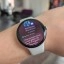 Google Pixel Watch 4 - binnengekomen bericht, uitgevouwen