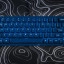 Keychron Q16 HE 8K top down muismat
