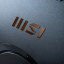 Het logo op de achterzijde van de MSI Summit MS321UP is best fraai...