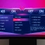 LG UltraGear 45GX950A on-screen menu - Dual Mode opties