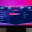 LG UltraGear 45GX950A on-screen menu - audio