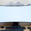 LG UltraGear 45GX950A - uniformiteit wit bij volledig wit scherm