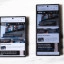 Samsung Galaxy Fold8 (links) naast Fold8 Ultra (ingeklapt)