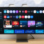 Samsung Smart Monitor M9 met Tizen - home-scherm met aanbevelingen