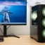 FlowUp x Powered by MSI De Ik hoor je Gaming PC - Don Kaaklijn met gele verlichting