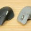 Logitech MX Master 4 naast de MX Master 3 (met duidelijke gebruikssporen)