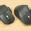 Logitech MX Master 4 naast de MX Master 3S (links)