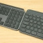 Logitech Signature Slim Solar+ K980 naast de MX Keys S (links)