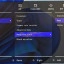 Sony Inzone M3 menu