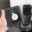 Eufy Omni S1 Pro - de vloerreiniger zit in deze speciale fles van Eufy. Is hij leeg, dan moet je bij Eufy een nieuwe kopen. Je kan geen andere reiniger gebruiken.
