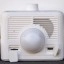 Reolink Floodlight Series F310B onderkant PID-sensor (detail)