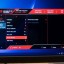 ROG Strix XG27JCG  on-screen menu: uit de doos staat het scherm in spaarstand, maar raak één keer het menu aan en je mag naar de 'Prestatiemodus'. 