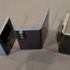 Samsung Galaxy Z Fold 7 (midden) naast Fold 6 en Pixel 9 Pro Fold