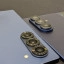Samsung Galaxy Z Fold 7 (rechts) naast Fold 6, camera eiland