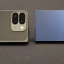 Samsung Galaxy Z Fold 7 (rechts) naast Pixel 9 Pro Fold achterkant