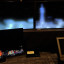 Het enorme verschil in detail door meer zones te gebruiken (links X95L, rechts Bravia 9, links onderaan: referentiebeeld)