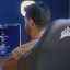 Corsair TC20 gamingstoel close-up achterzijde
