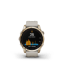 Garmin Fenix 7S Sapphire, cream cold titanium with light sand band