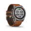Garmin Fenix 7X Sapphire, titanium with chestnut leather band