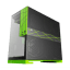 Geometric Future Model 5 (Black Green)