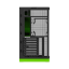 Geometric Future Model 5 (Black Green)