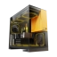 Geometric Future Model 5 (Black Yellow)