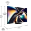Hisense U8Q afmetingen 65U8Q