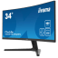 iiyama ProLite XCB3494WQSN-B1 laag