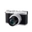 Panasonic Lumix L10 voorkant groothoek (zilver)