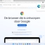 Nóg een waarschuwing tegen Chrome. Niet cool, Microsoft.