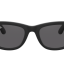 Ray-Ban Stories Wayfarer Black met Dark Grey lenzen