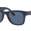 Ray-Ban Stories Wayfarer Large Black met Polarized Dark Blue lenzen