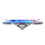 ASUS ROG Swift OLED PG48UQ onderkant