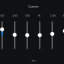 Logitech G smartphone app - custom equalizer