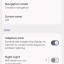 Google Pixel 10 Pro (Material 3 Expressive) - Instellingen, Beeldscherm (lang)