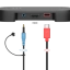 Sennheiser BTA1 achterkant met aansluitingen