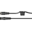 Sennheiser HD 480 PRO kabel met trekontlasting om kabelgeluiden tegen te gaan