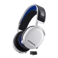 De SteelSeries Arctis 7P+ is er ook in het wit.