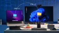 Met Logitech Flow kan je kopiëren en plakken tussen Windows en MacOS pc's.