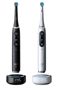 Oral-B iO10 elektrische tandenborstel in zwart en wit