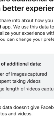 Facebook View iOS app - Pivacy settings