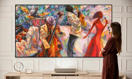 LG 4K Cinebeam HU915QE levert levendige kleuren