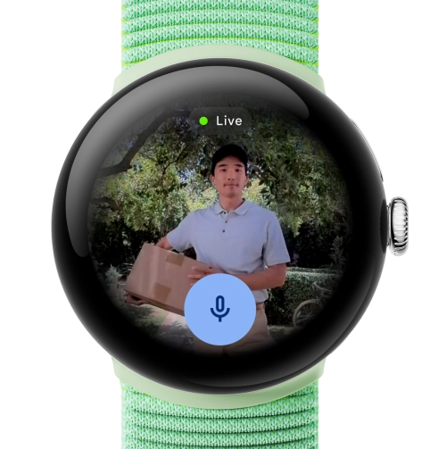 Google Pixel Watch 3 - Nest camera
