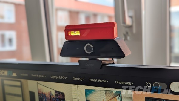 De iiyama UC CAM80UM-1 is kantelbaar, zodat je hem netjes waterpas kan stellen