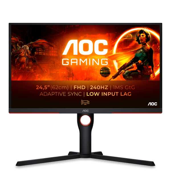 AOC Gaming 25G3ZM belangrijkste eigenschappen