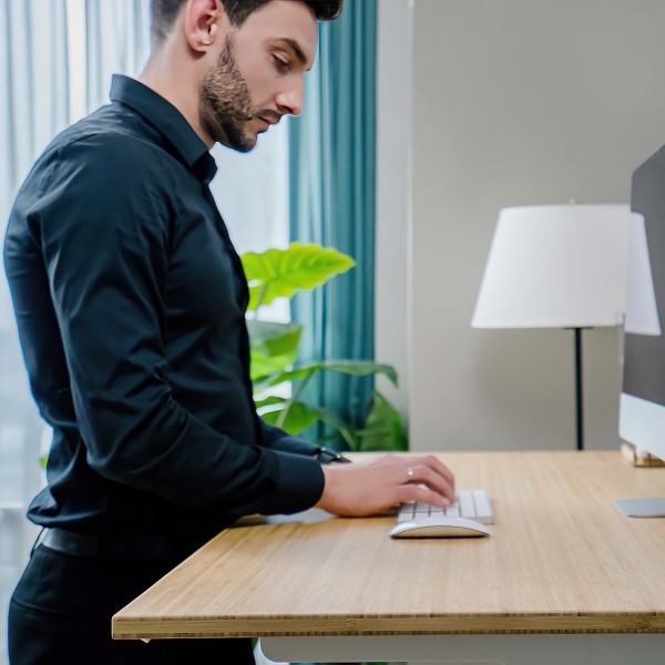 FlexiSpot E8 zit sta bureau