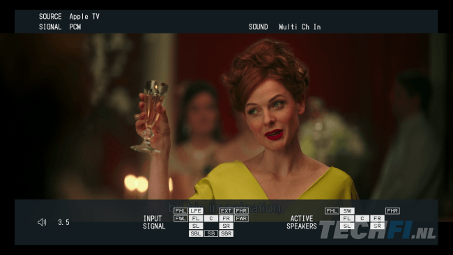 Denon AVR-S980H on-screen menu's
