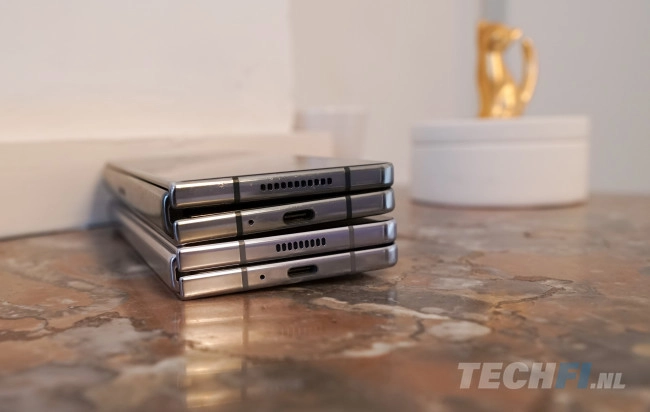 Samsung Galaxy Z Fold 5 onder Fold 4